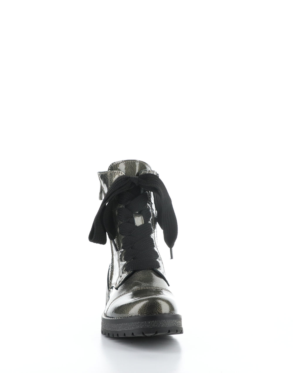 PAULIE PEWTER Round Toe Boots