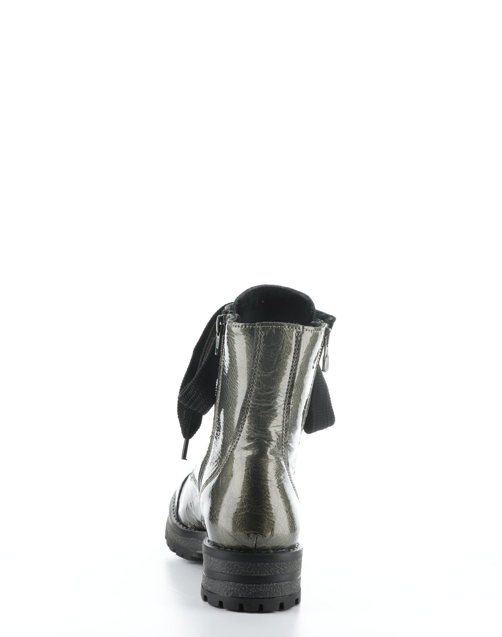 PAULIE PEWTER Round Toe Boots