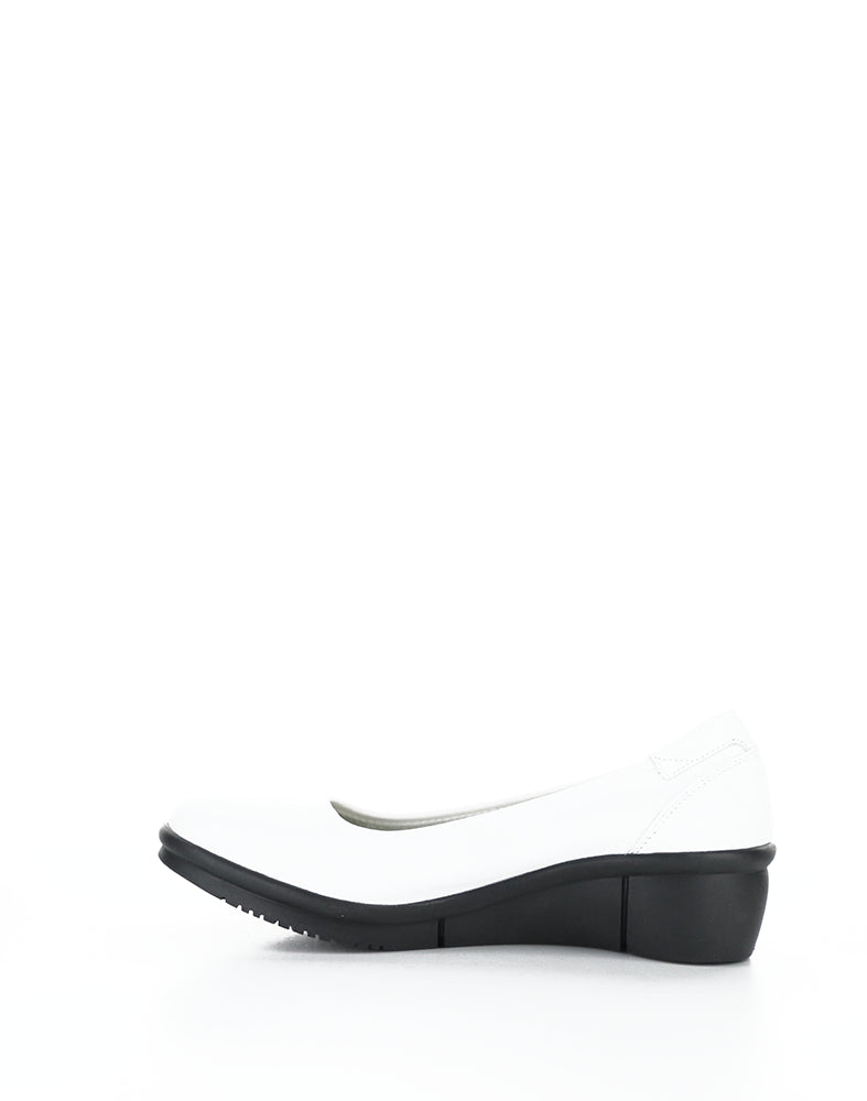 REM822SOF 001 WHITE SMOOTH LEATHER
