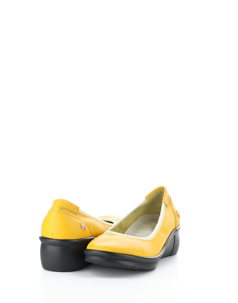 REM822SOF 007 YELLOW SMOOTH LEATHER