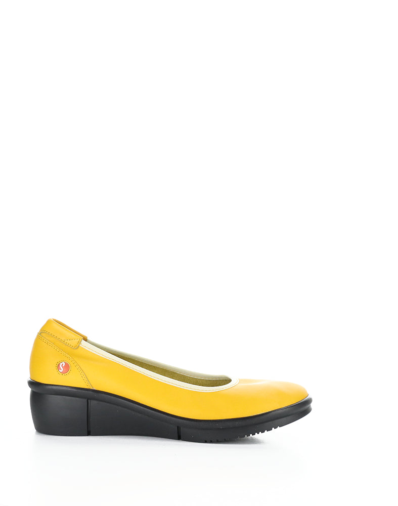 REM822SOF 007 YELLOW SMOOTH LEATHER