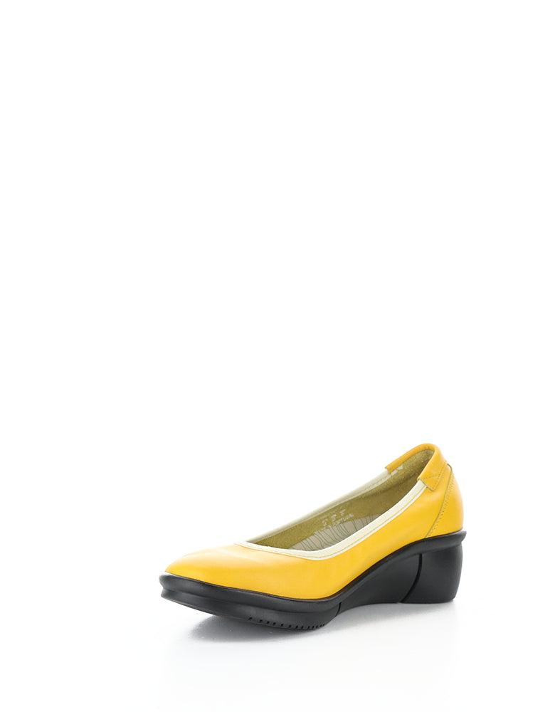 REM822SOF 007 YELLOW SMOOTH LEATHER