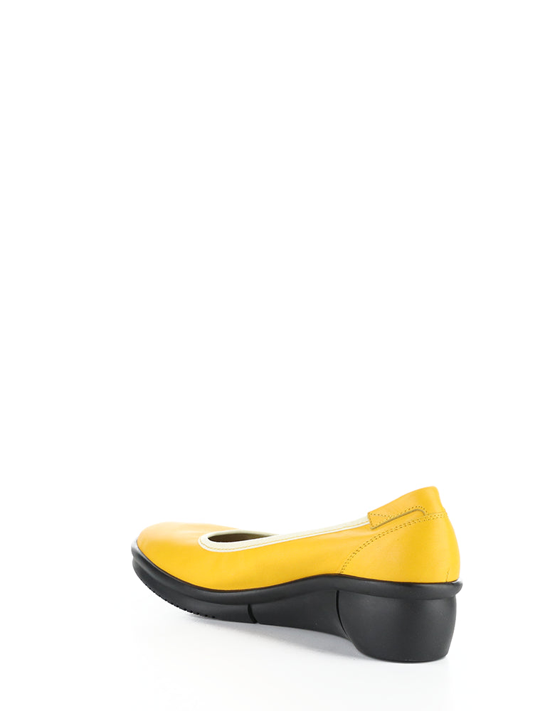 REM822SOF 007 YELLOW SMOOTH LEATHER