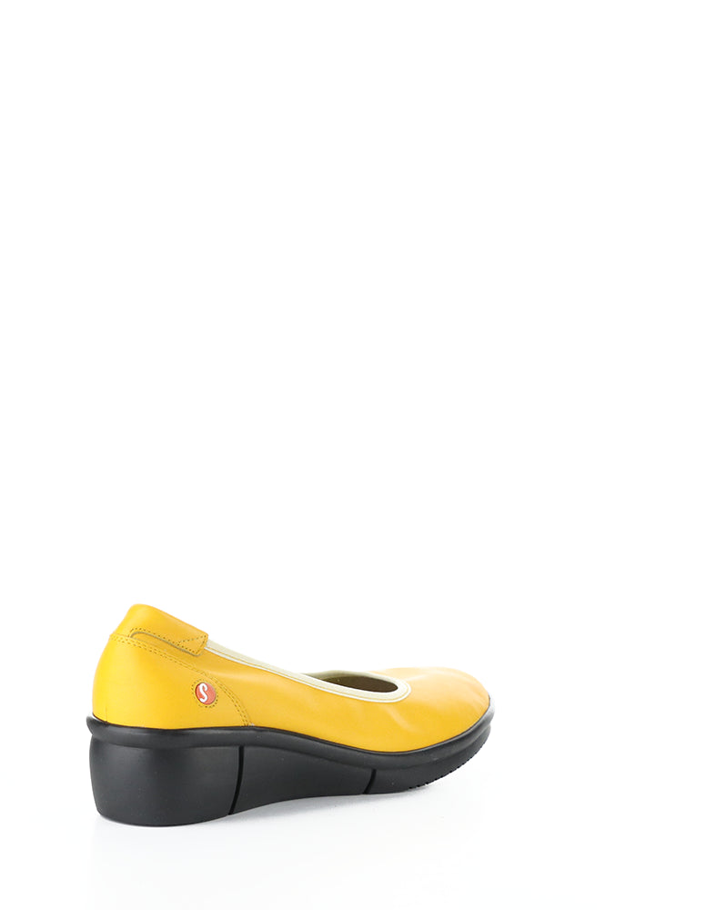 REM822SOF 007 YELLOW SMOOTH LEATHER