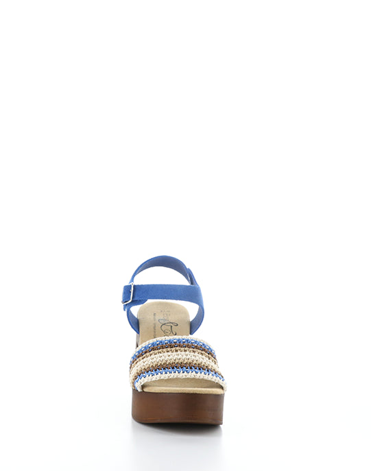 RENY NATURAL MULTI TEXTILE/SUEDE