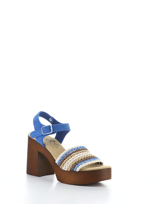 RENY NATURAL MULTI TEXTILE/SUEDE