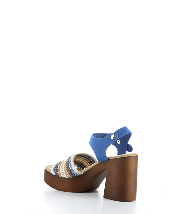 RENY NATURAL MULTI TEXTILE/SUEDE