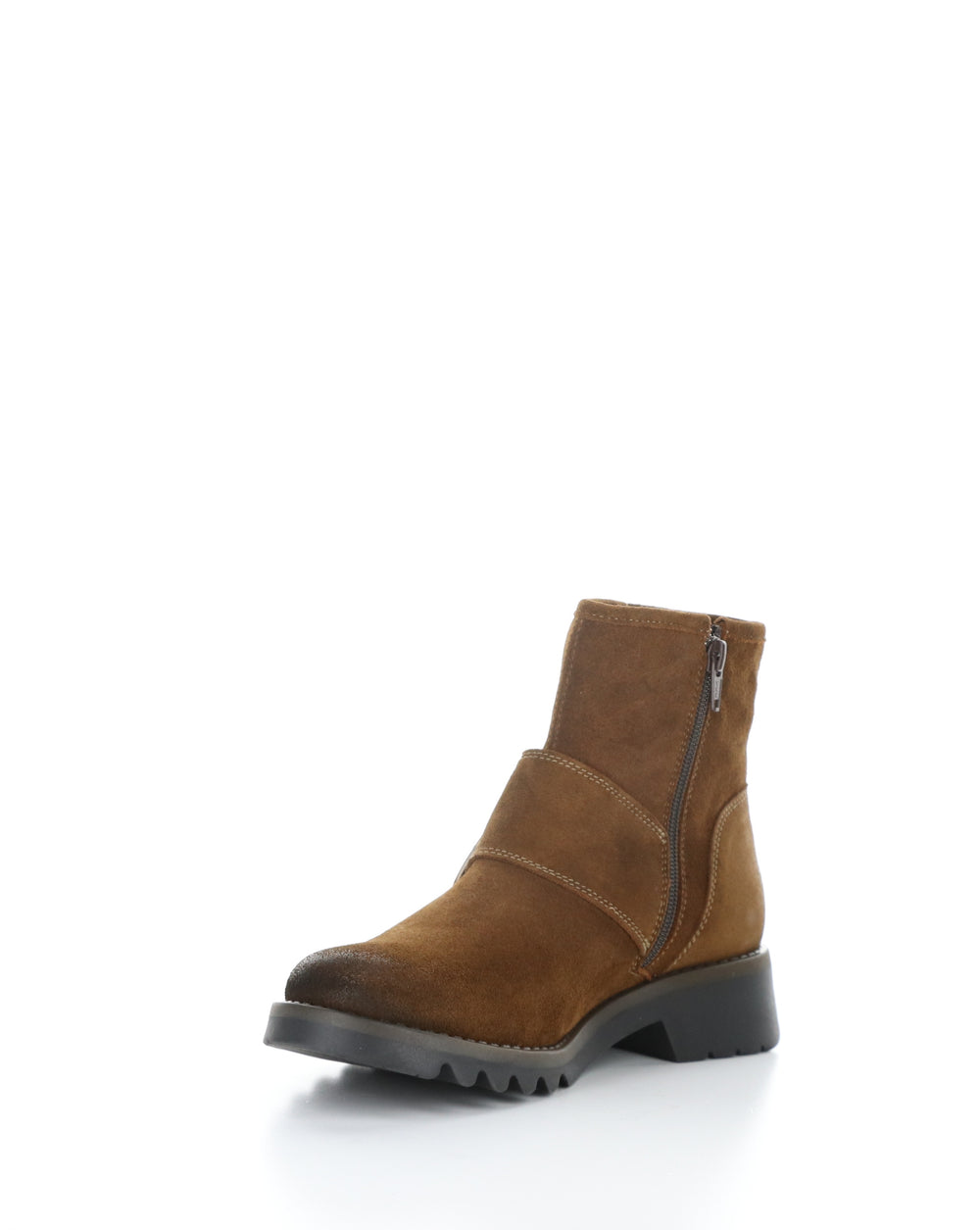 RILY991FLY 009 CAMEL Round Toe Boots