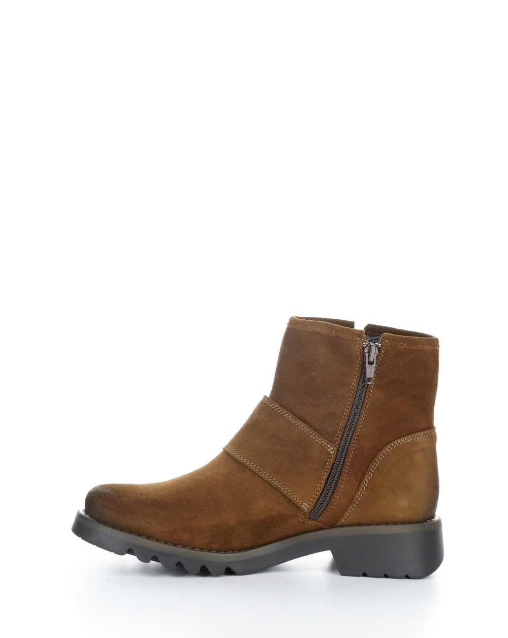RILY991FLY 009 CAMEL Round Toe Boots