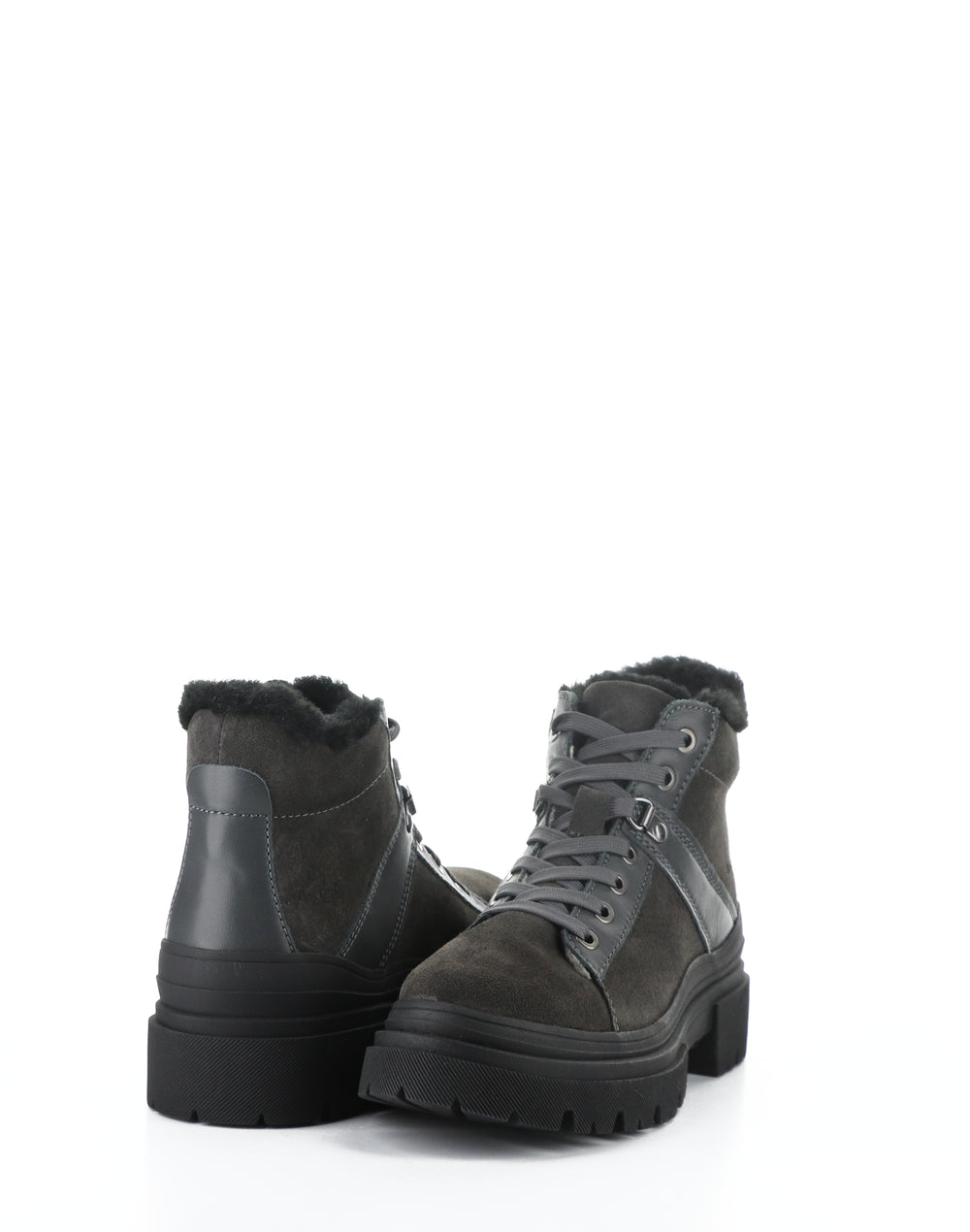 RIVER GREY/BLACK SUEDE/FEEL/MURTA FAUX FUR
