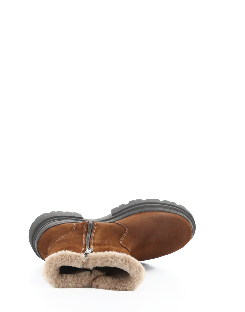 ROCKY NUT/TAUPE SUEDE/MURTA FAUX FUR