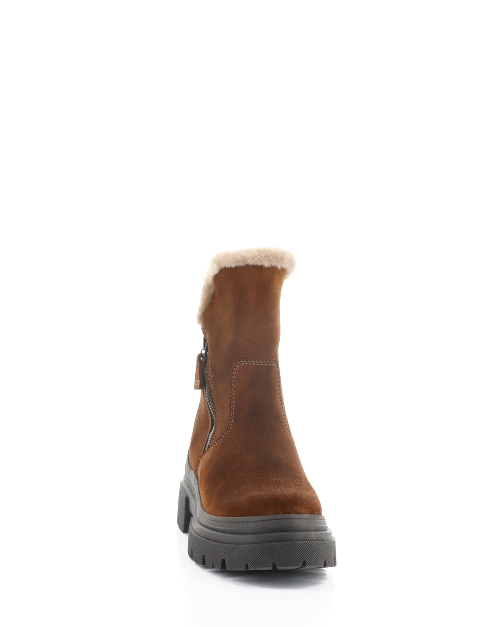 ROCKY NUT/TAUPE SUEDE/MURTA FAUX FUR