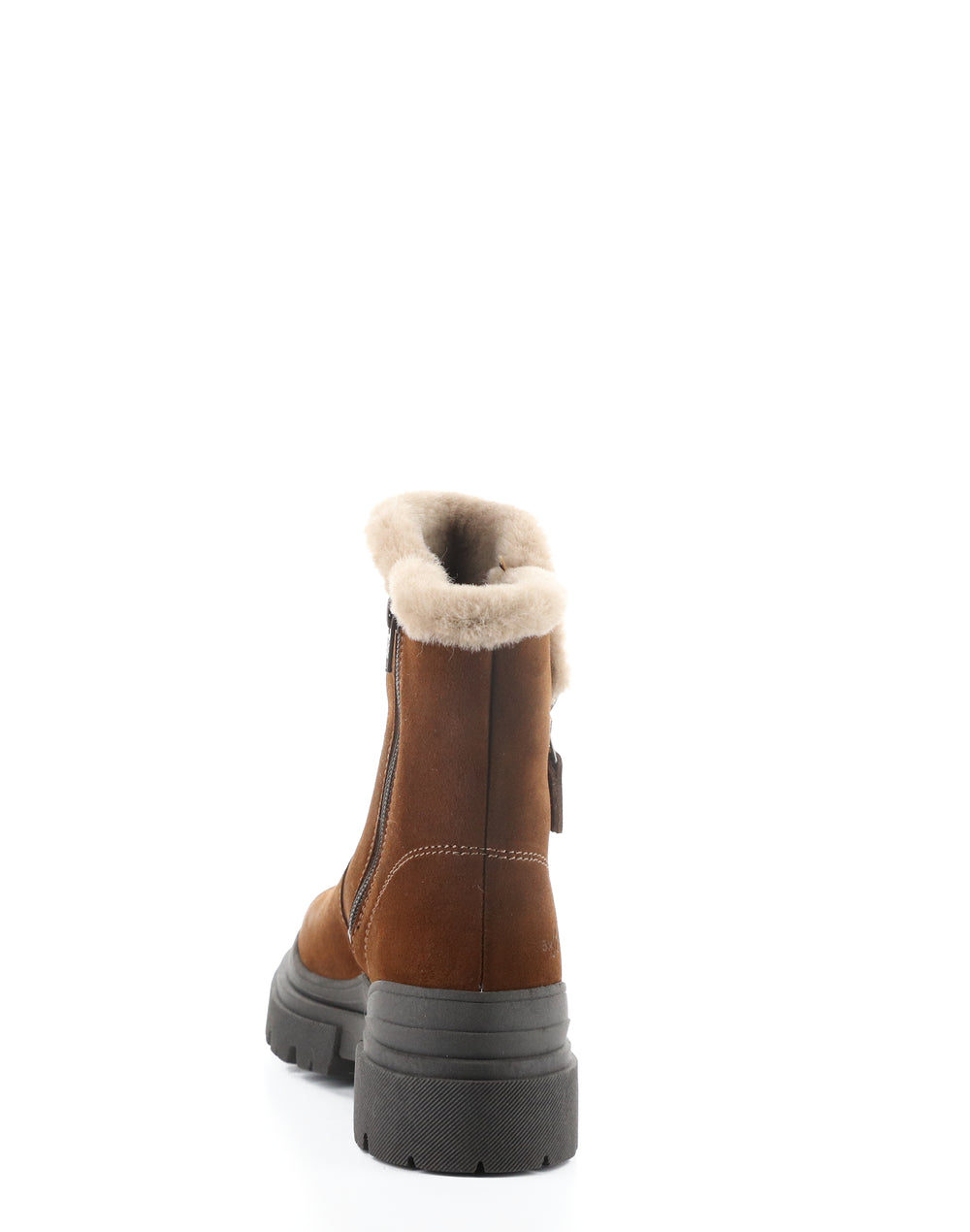 ROCKY NUT/TAUPE SUEDE/MURTA FAUX FUR