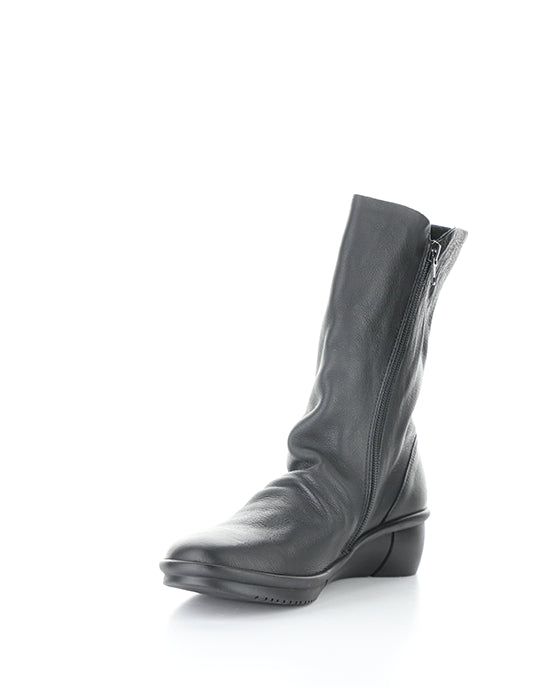 Rott809Sof 004 Black Smooth Leather