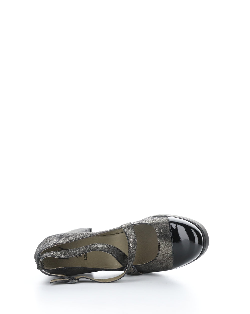 SLIV993FLY 002 BLACK/GRAPHITE Round Toe Shoes
