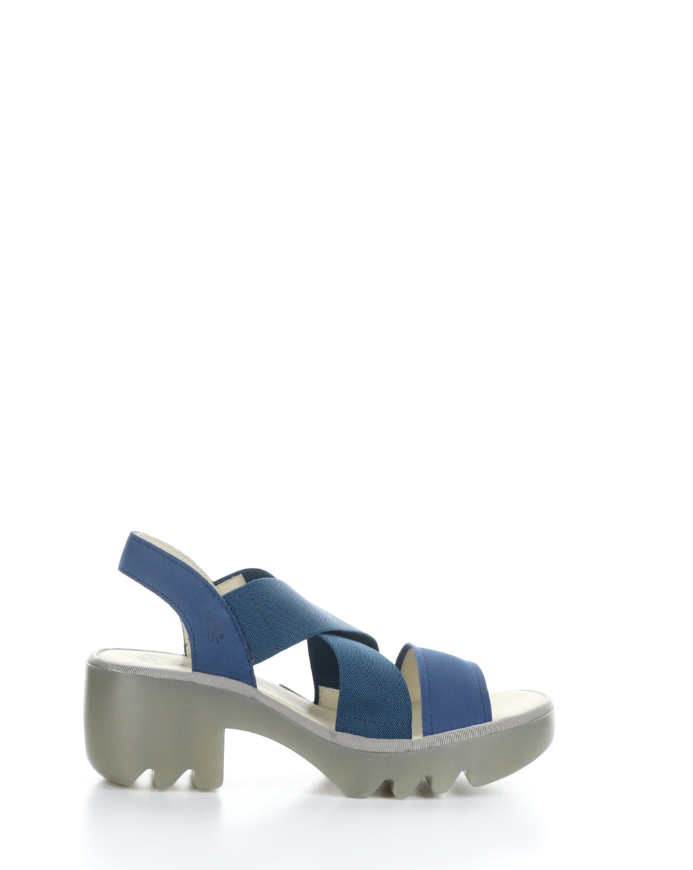 TAJI502FLY 002 BLUE Round Toe Sandals