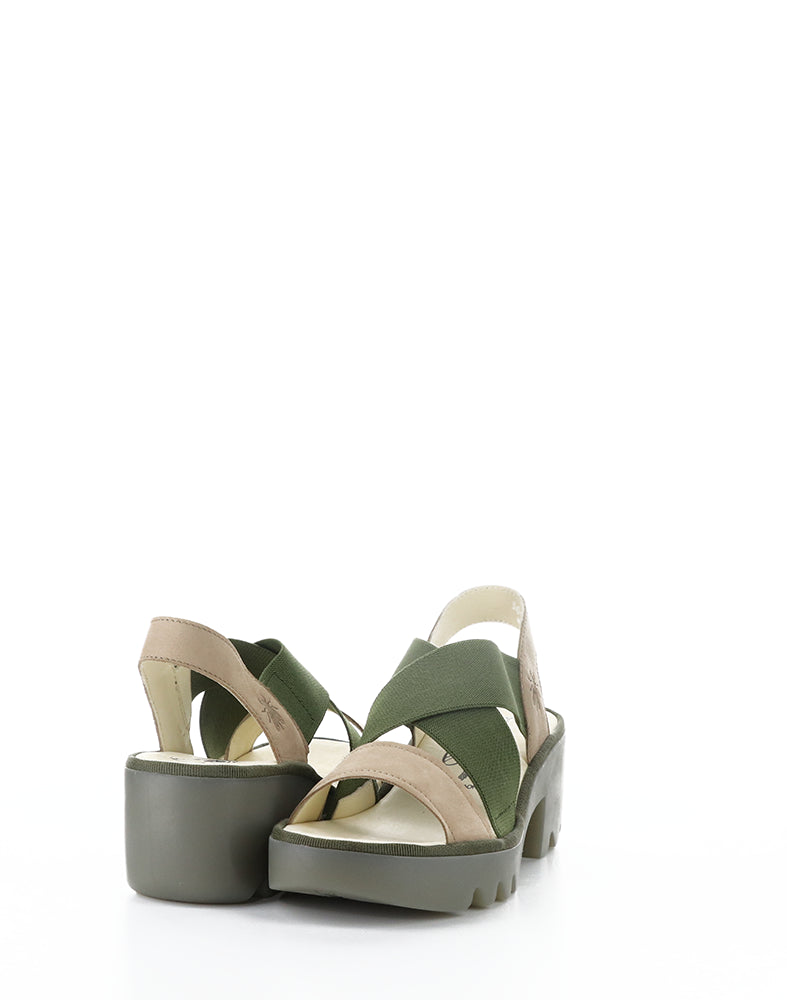 TAJI502FLY 008 TAUPE/KHAKI CUPIDO
