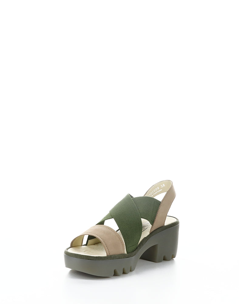 TAJI502FLY 008 TAUPE/KHAKI CUPIDO