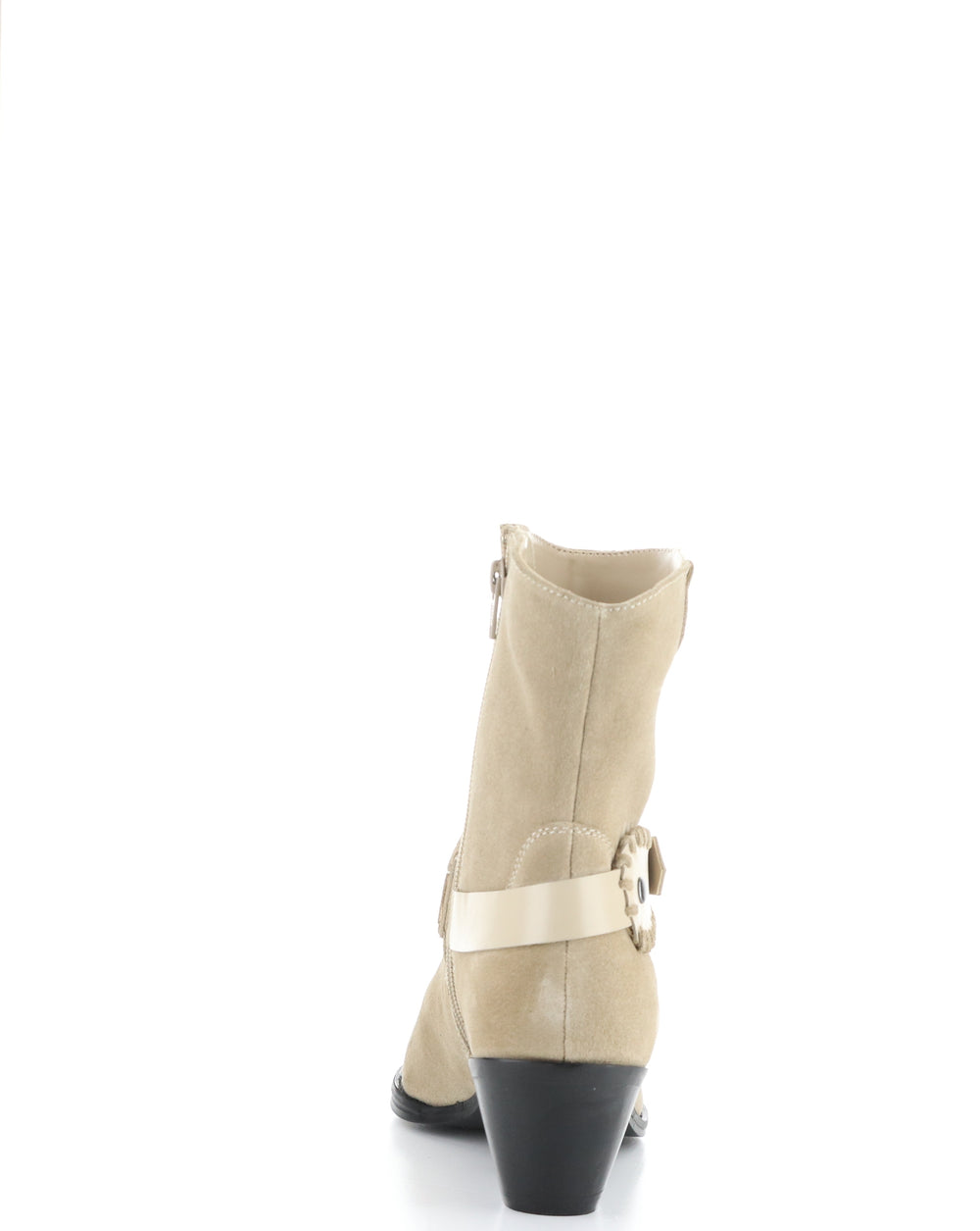 TARTAN BEIGE Pointed Toe Boots