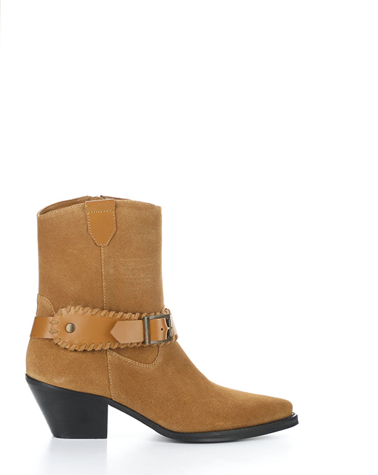 TARTAN COGNAC SUEDE