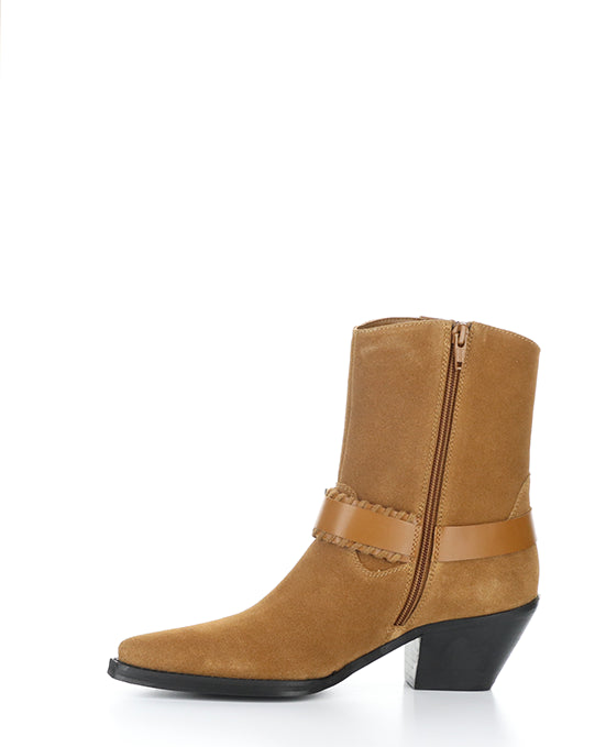TARTAN COGNAC SUEDE