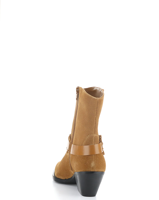 TARTAN COGNAC SUEDE