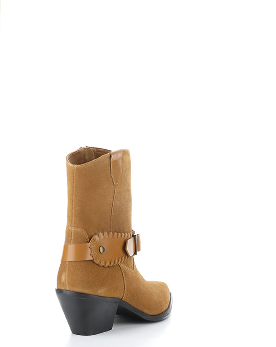 TARTAN COGNAC SUEDE