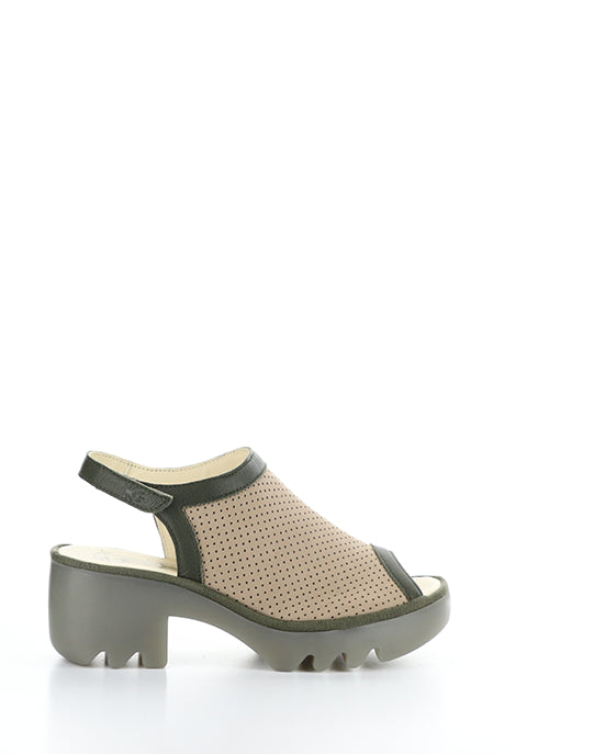 Teif577Fly 002 Taupe/Khaki Cupido/Mousse