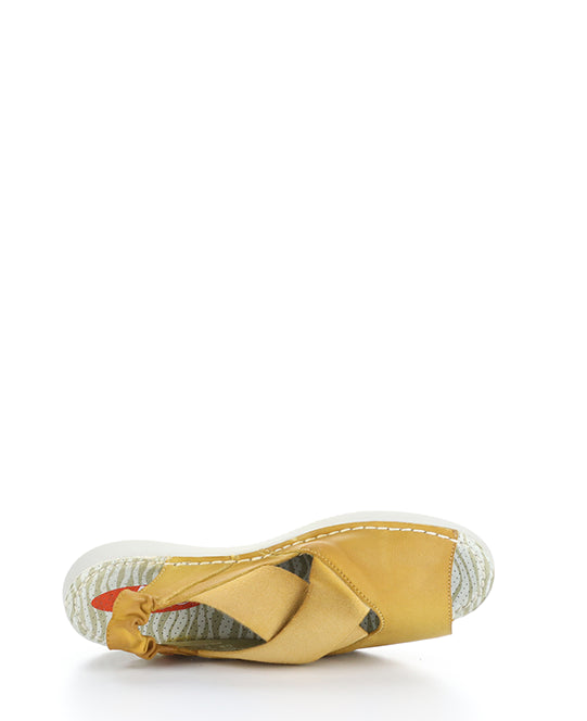 TIEP674SOF 003 YELLOW WASHED LEATHER