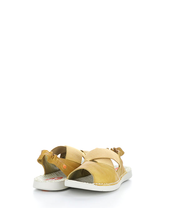 TIEP674SOF 003 YELLOW WASHED LEATHER