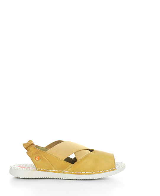 TIEP674SOF 003 YELLOW WASHED LEATHER