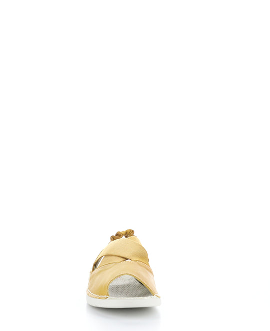 TIEP674SOF 003 YELLOW WASHED LEATHER