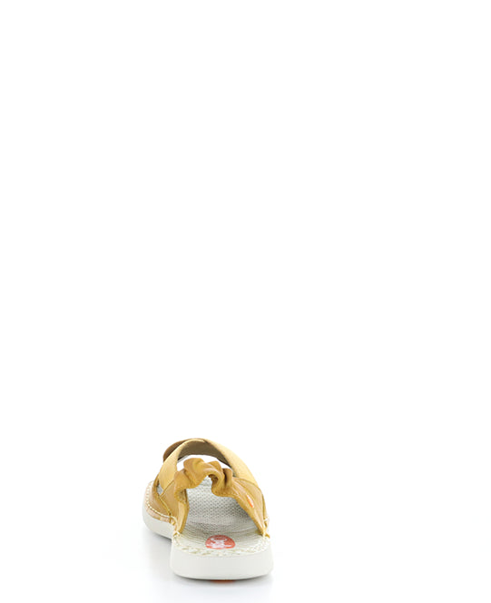 TIEP674SOF 003 YELLOW WASHED LEATHER