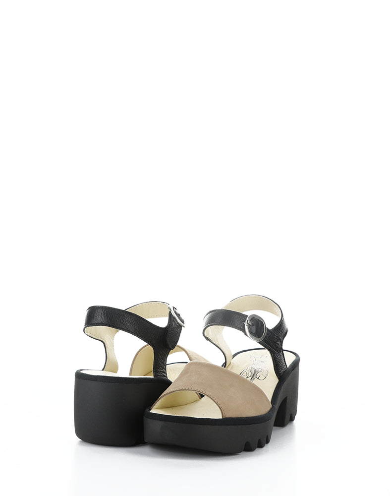 TULL503FLY 006 TAUPE/BLACK CUPIDO/MOUSSE