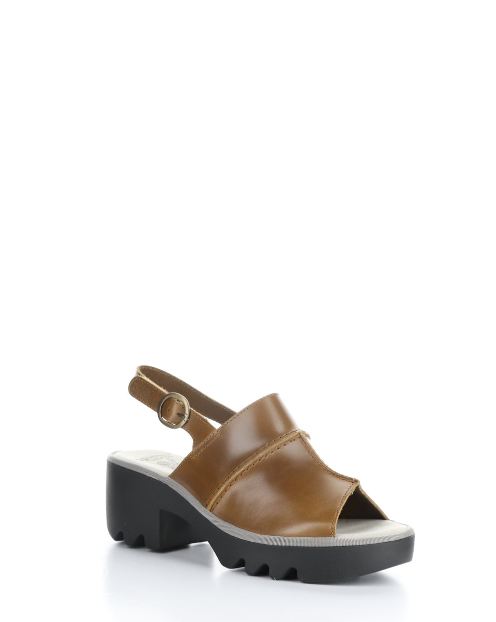 TUPI495FLY 001 CAMEL Velcro Sandals