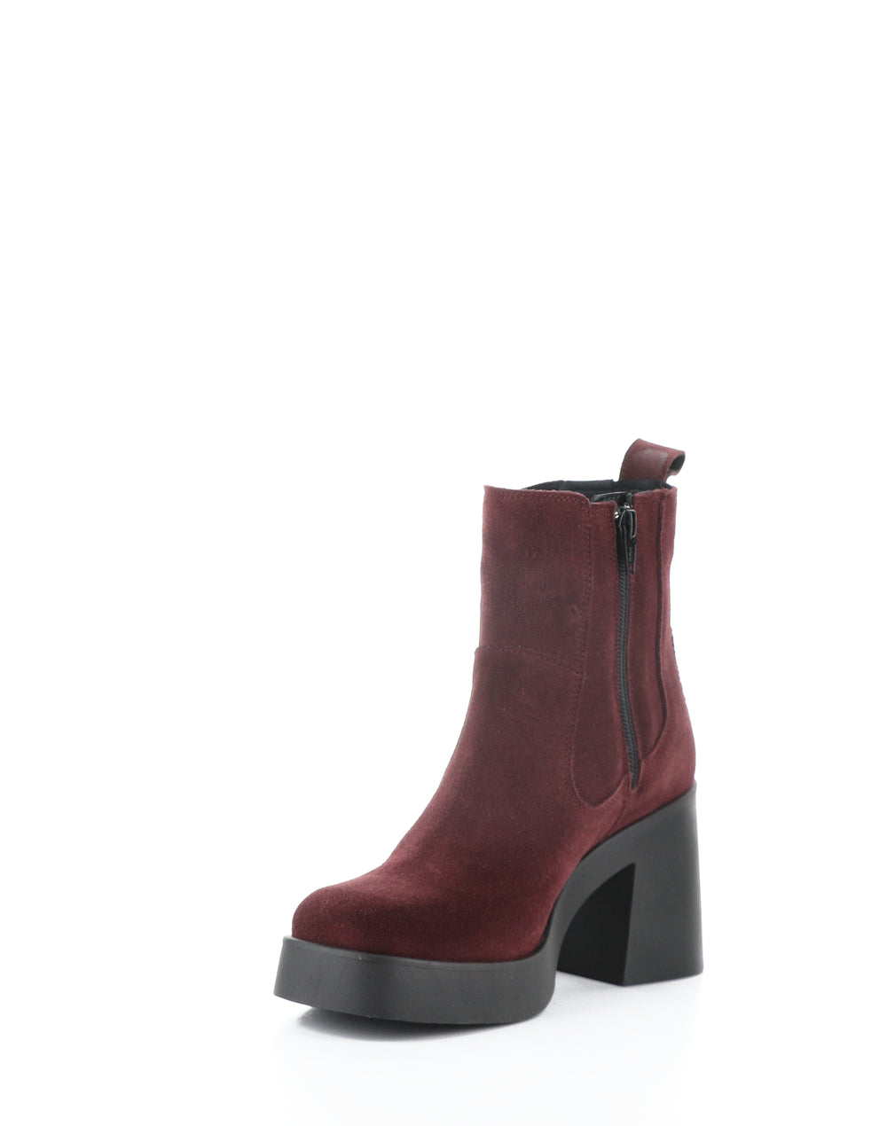 Veil Mulberry/Black Suede/Elastic