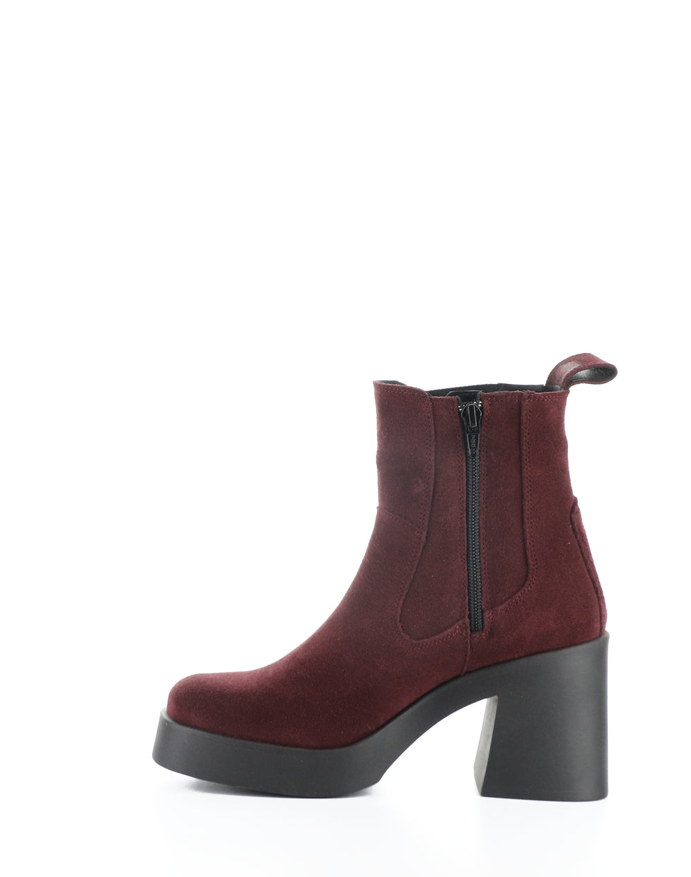 Veil Mulberry/Black Suede/Elastic