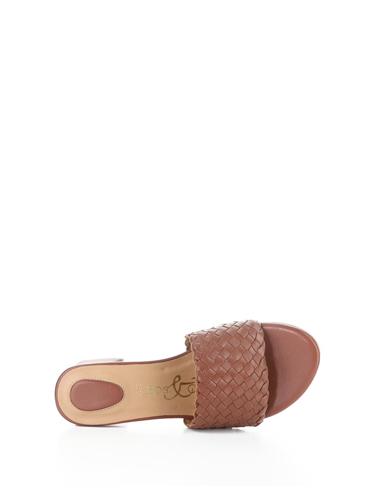 WELLA RICH TAN WOVEN LEATHER
