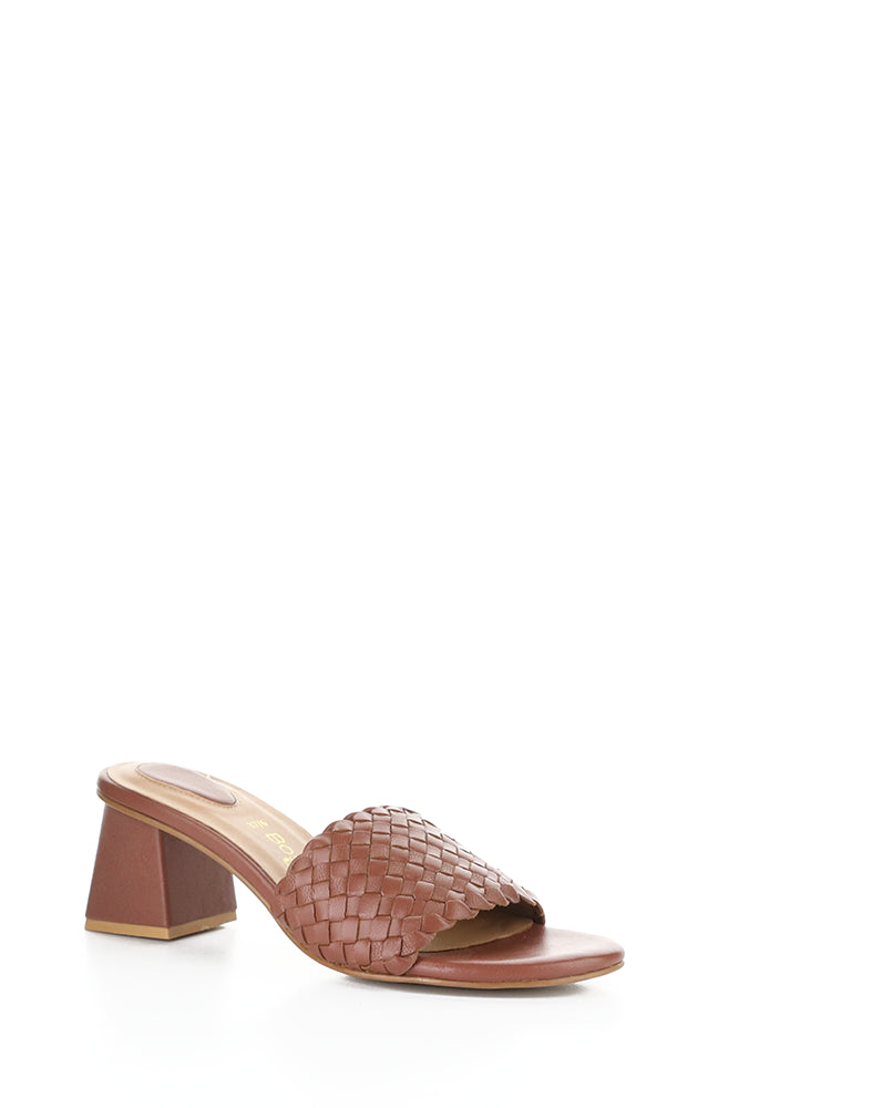 WELLA RICH TAN WOVEN LEATHER