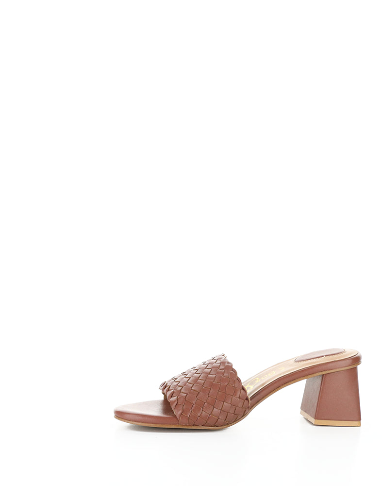 WELLA RICH TAN WOVEN LEATHER