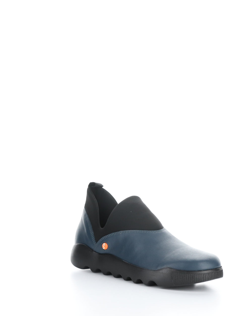 WITI724SOF 002 DENIM/BLACK Elasticated Shoes