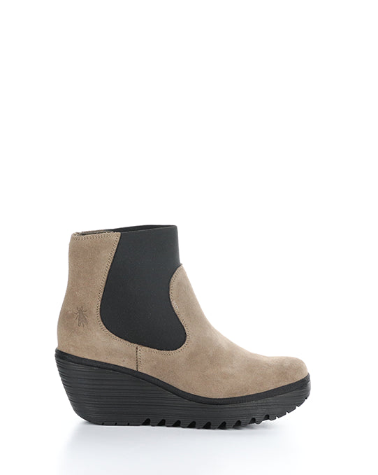 YADE398FLY 012 TAUPE OIL SUEDE