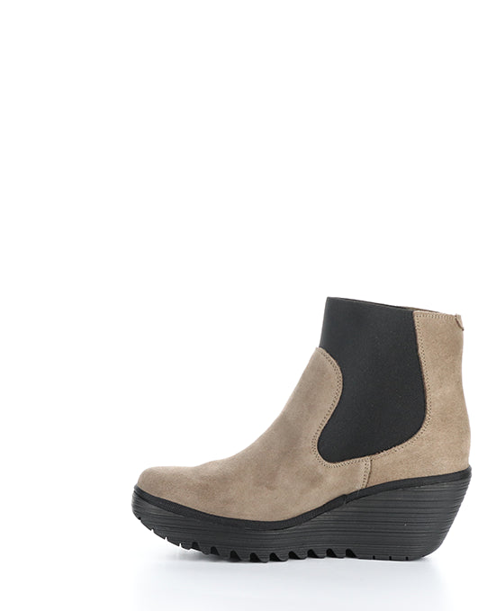 YADE398FLY 012 TAUPE OIL SUEDE
