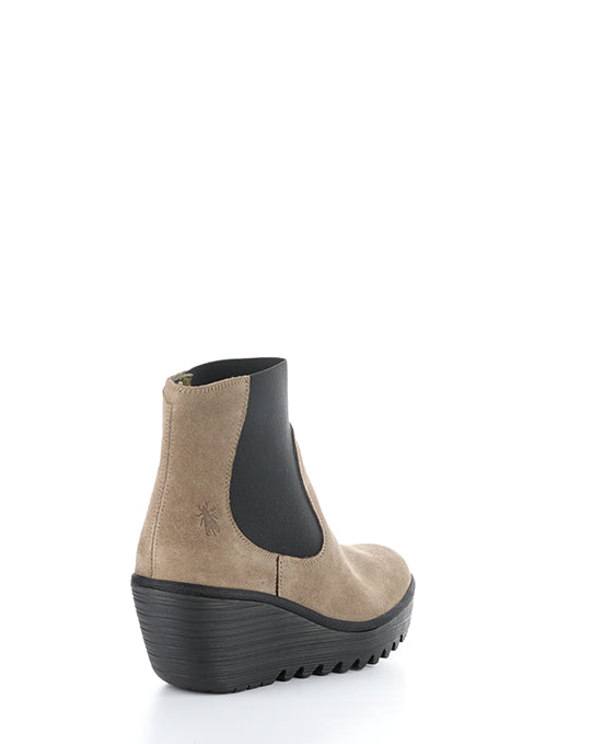 YADE398FLY 012 TAUPE OIL SUEDE