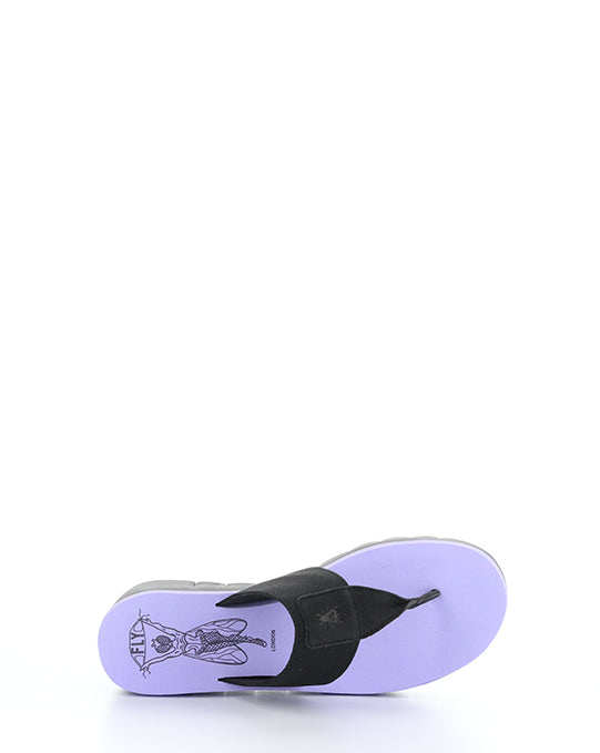 YOMU725FLY 010 BLACK/VIOLA GROGRAIN/CUPIDO