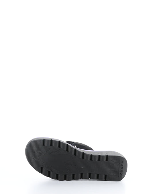 YOMU725FLY 010 BLACK/VIOLA GROGRAIN/CUPIDO