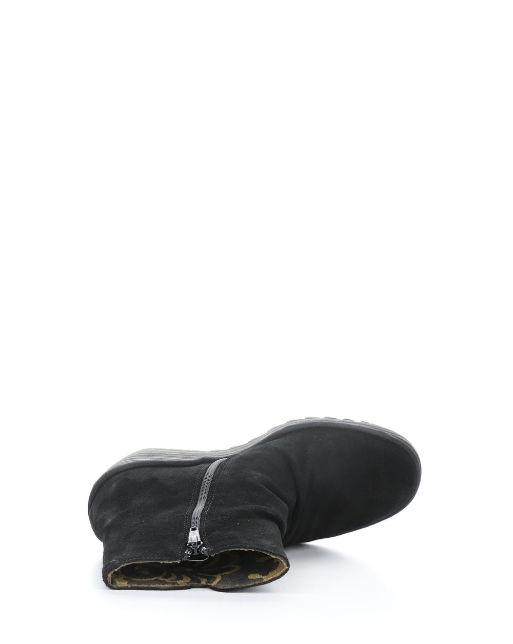 YOPA461FLY 001 BLACK Round Toe Boots