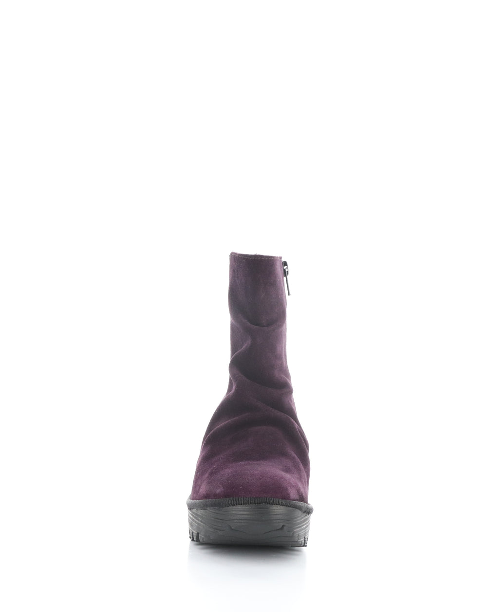 YOPA461FLY 002 PURPLE/BLACK Round Toe Boots