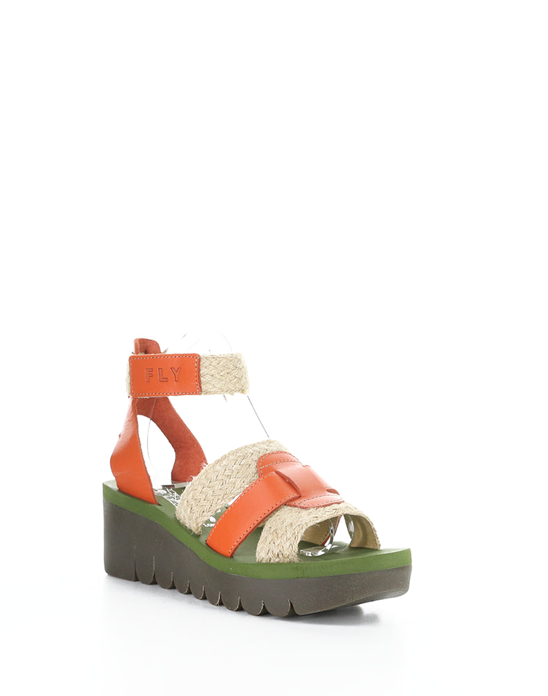 YORY430FLY 001 SCARLET BROOKLYN/JUTE