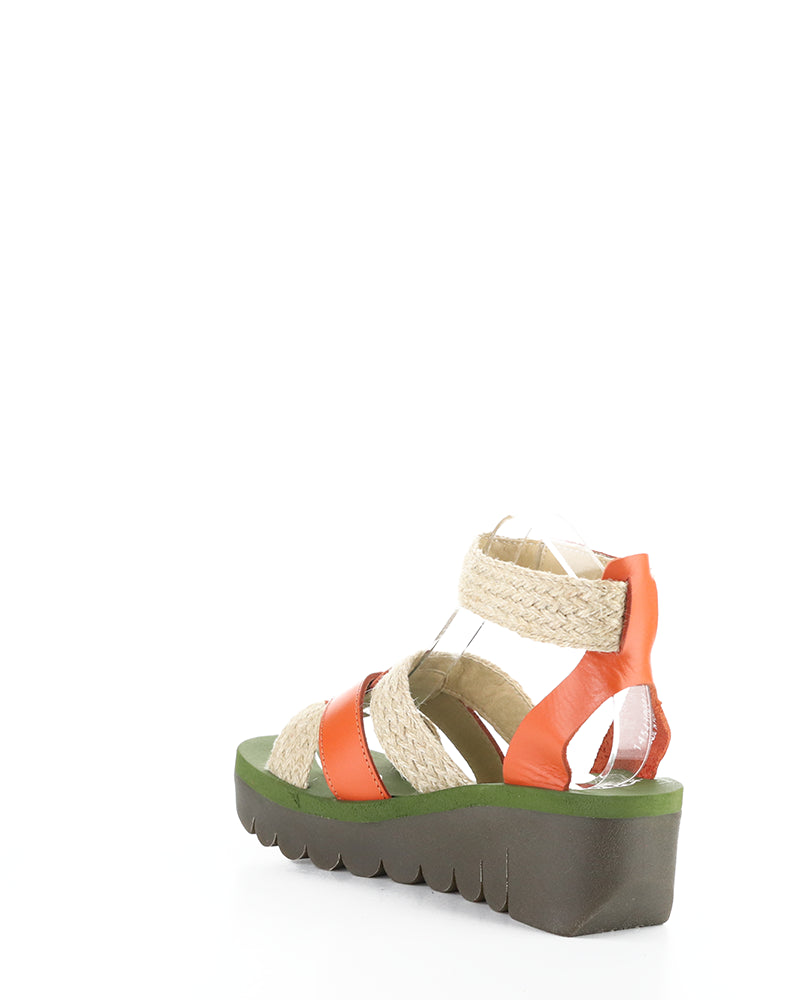 YORY430FLY 001 SCARLET BROOKLYN/JUTE